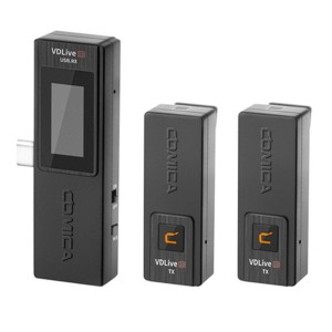 میکروفون یقه ای بی سیم کامیکا مدل VDLive10 USB